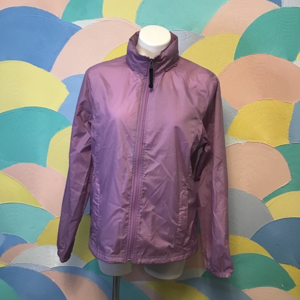 LL Bean Lavender Windbreaker Size M