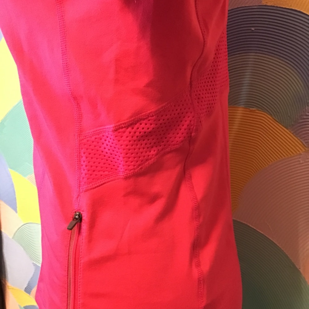 Tangerine pink sports hoodie Sz S