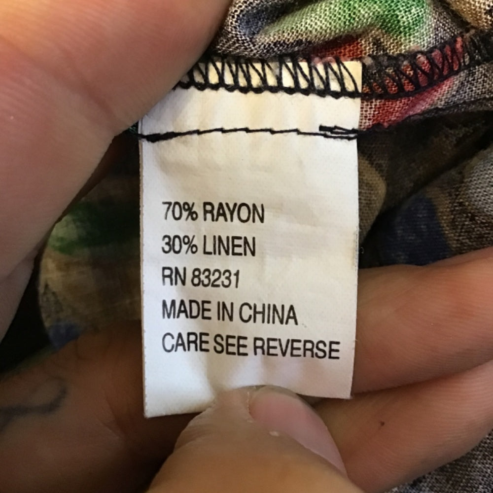 Pusher’s West Indies island wear dress size S