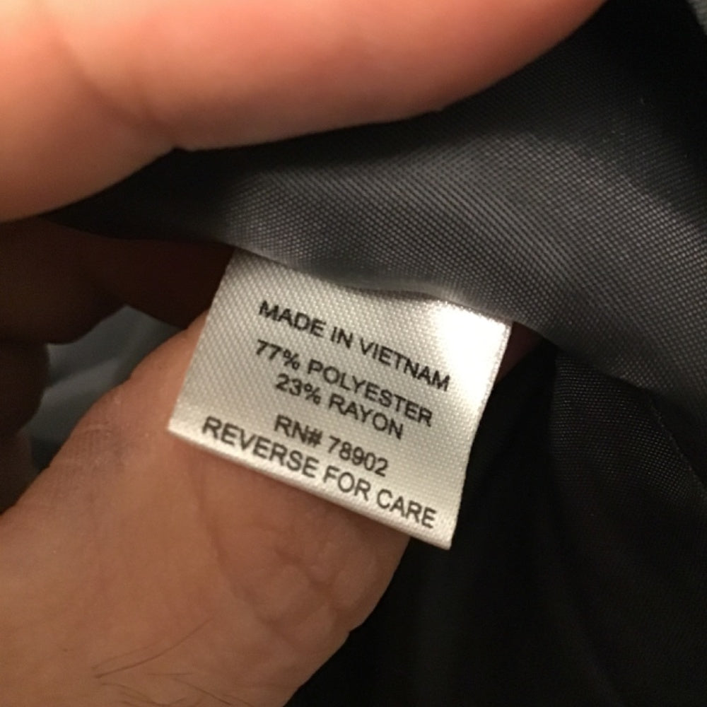 Toni Morgan black and purple blazer size XL