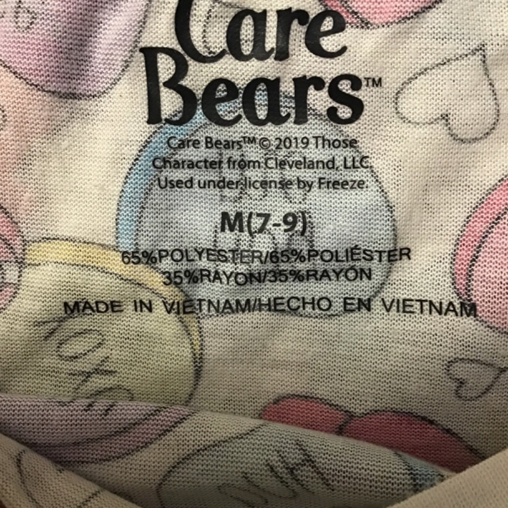 Care Bear T-shirt with hearts size M (7-9)