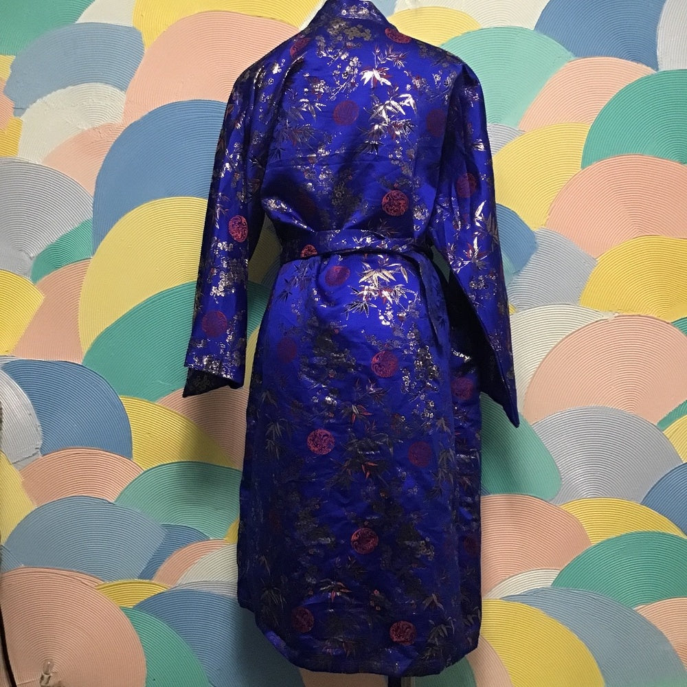 Chinese Robe color blue red and gold size M