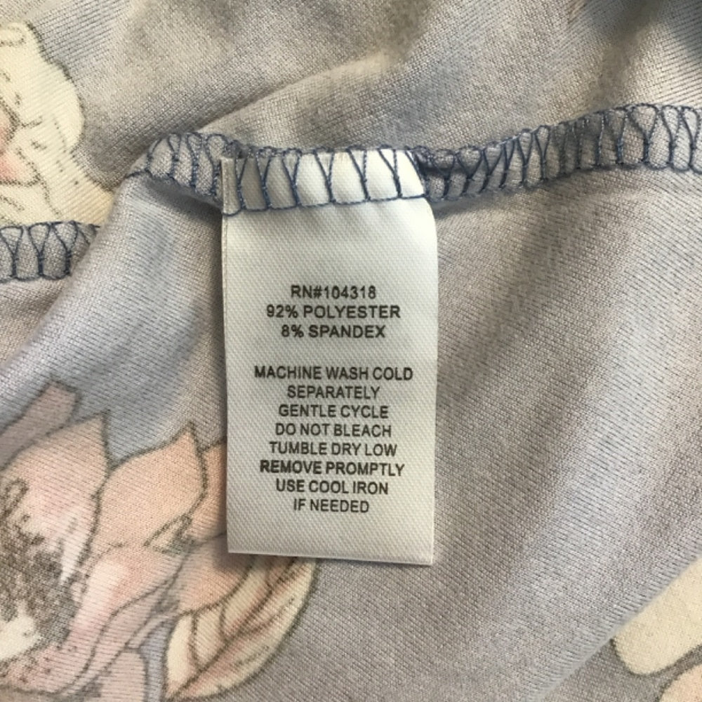 Derek Heart floral dress size M baby blue