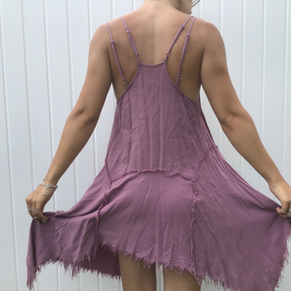 Free people dress purple boHo Size XS