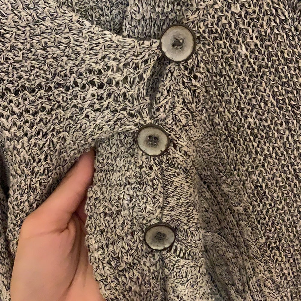 free people cozy knit sweater cardigan size M