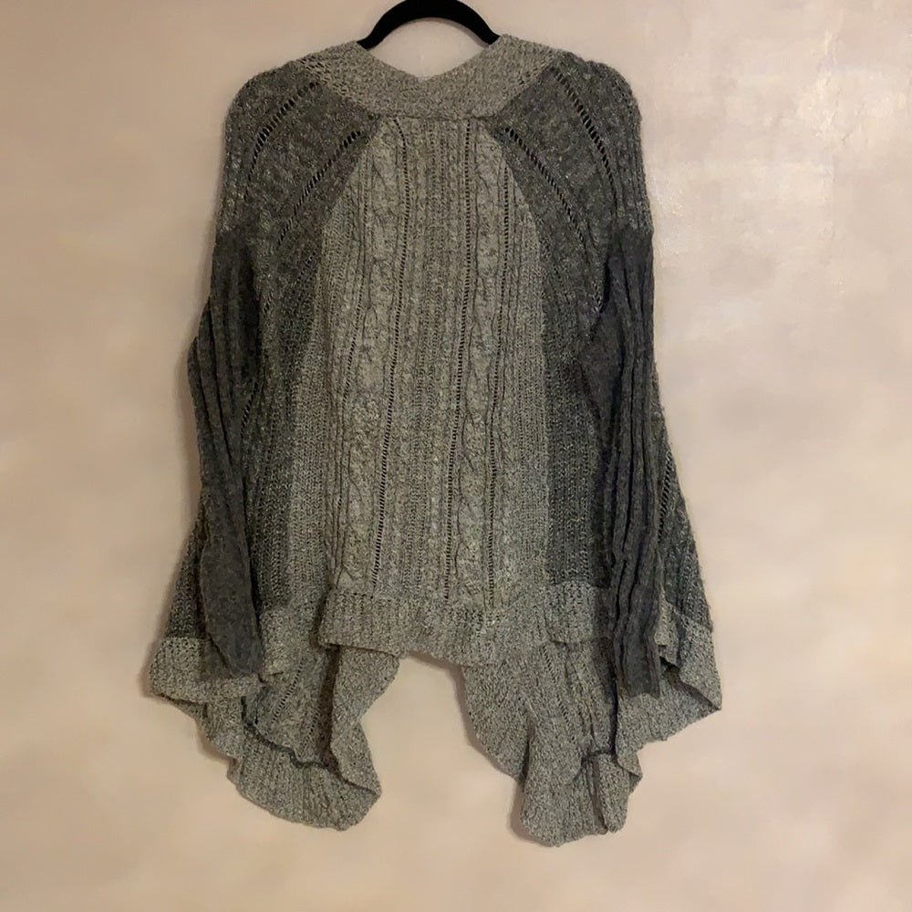 free people cozy knit sweater cardigan size M