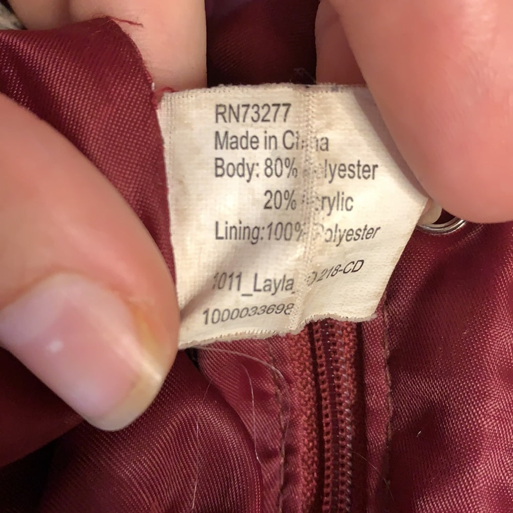 Mudd Knit Colorful Chunky Drawstring Purse Y2K Bag