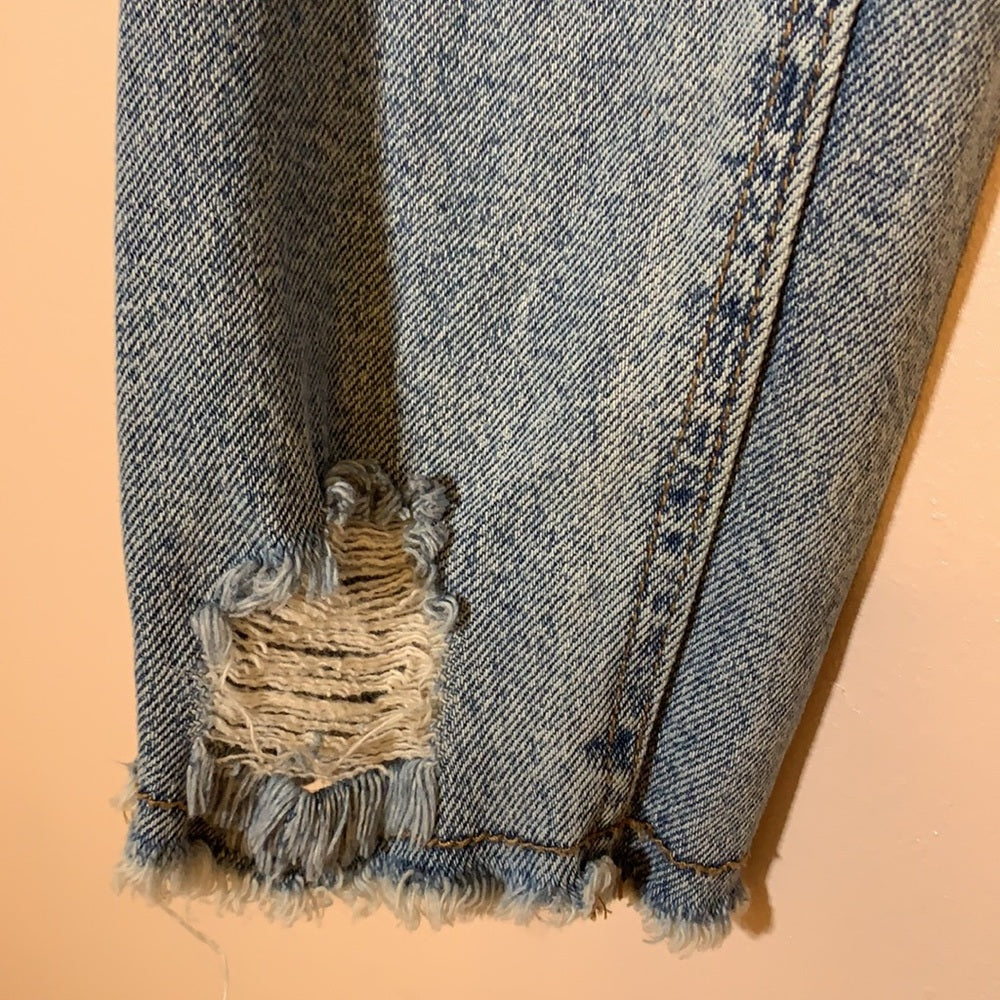 Wild Fable Distressed High Rise Mom Jean size00