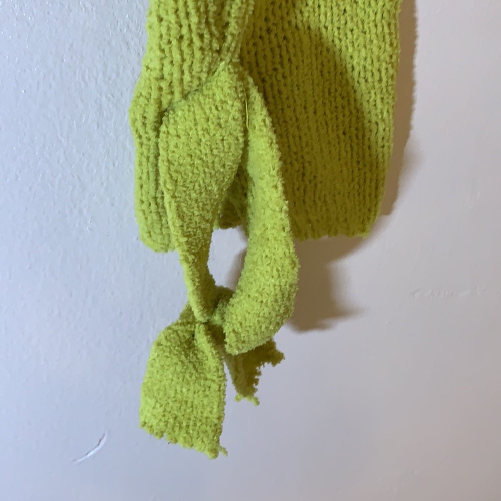 Taylor&Sage Bright Loose Knit Green Sweater szM