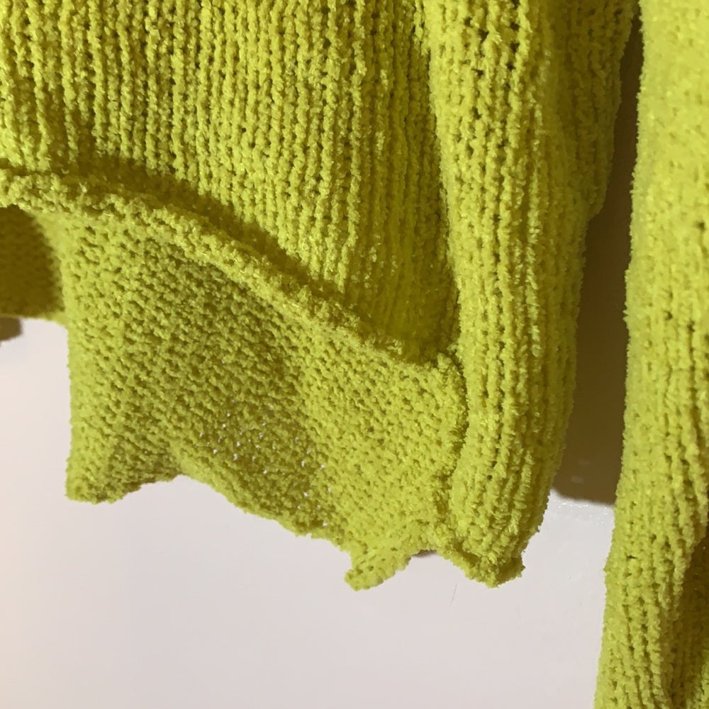 Taylor&Sage Bright Loose Knit Green Sweater szM