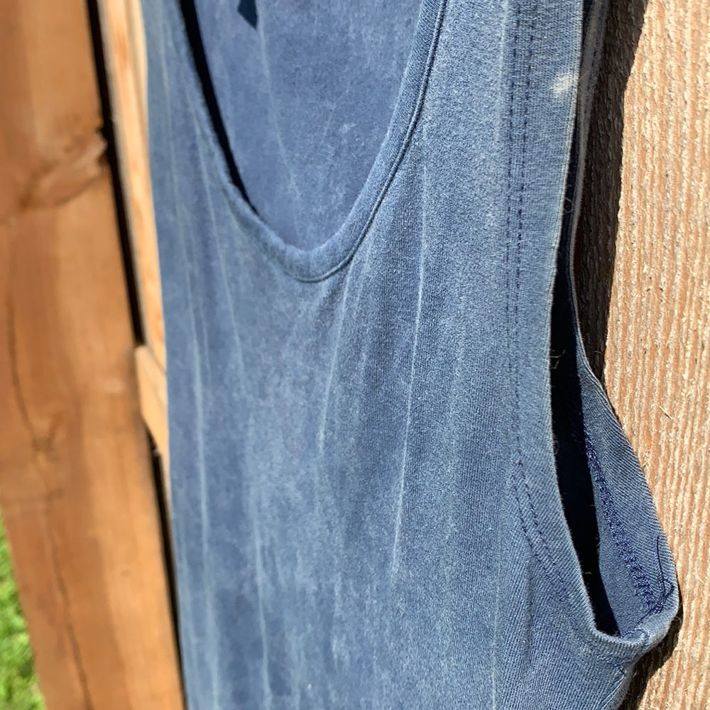 fitted flirty soft blue dress size S