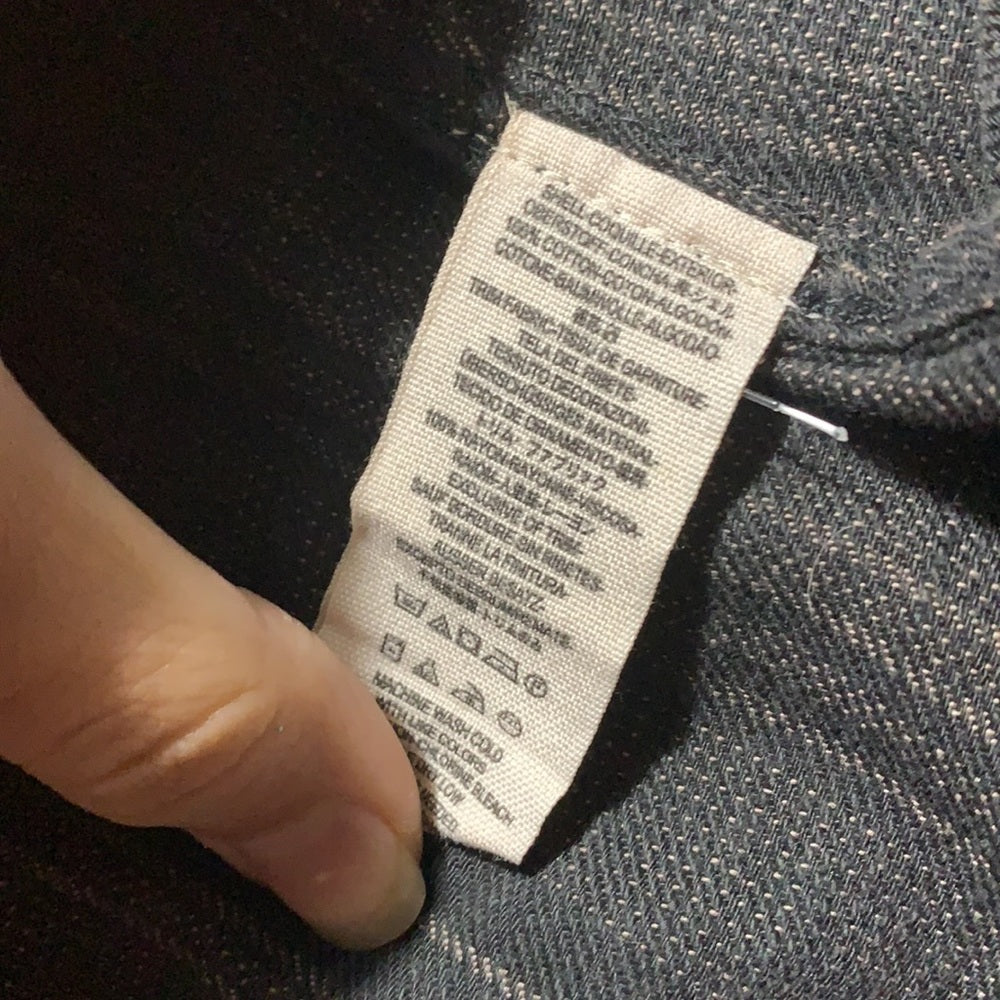 Free People Striped Floral Button Blouse sz XS long sleeve 100 cotton