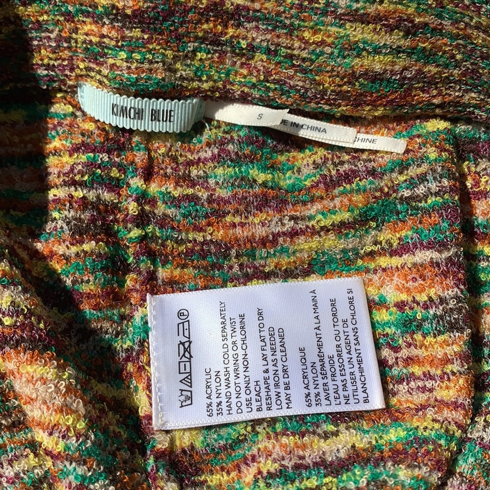 Kimchi Blue funky colorful halter short set szS