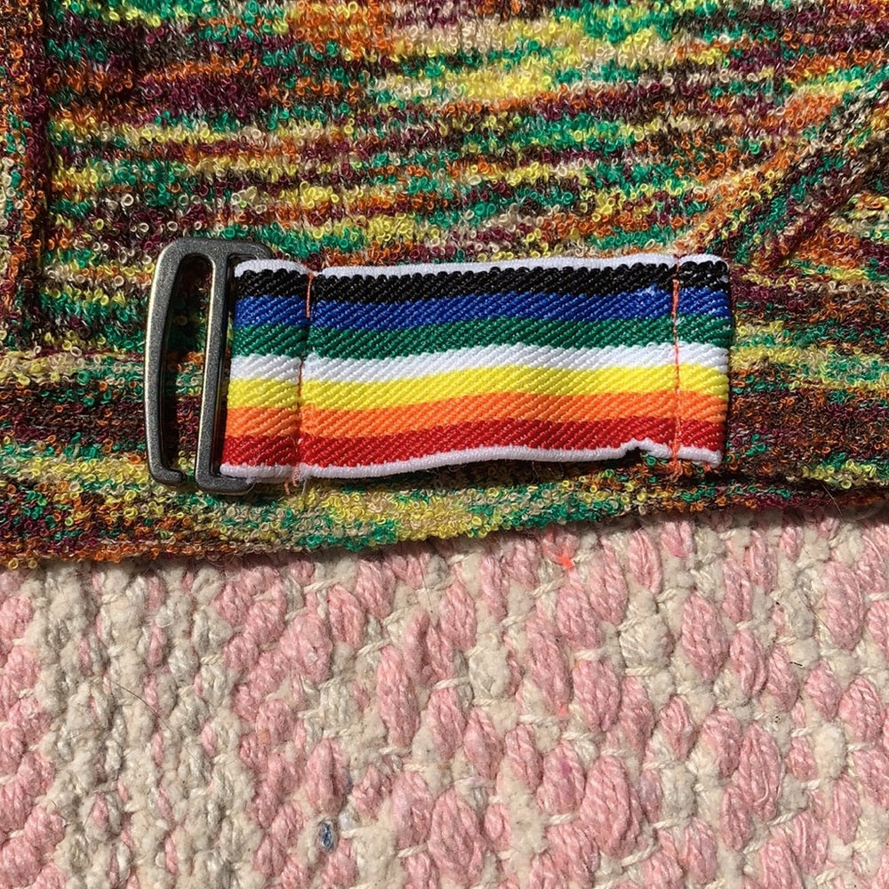 Kimchi Blue funky colorful halter short set szS