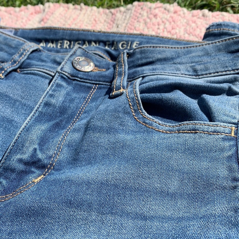 American Eagle stretch high rise jegging sz 0L