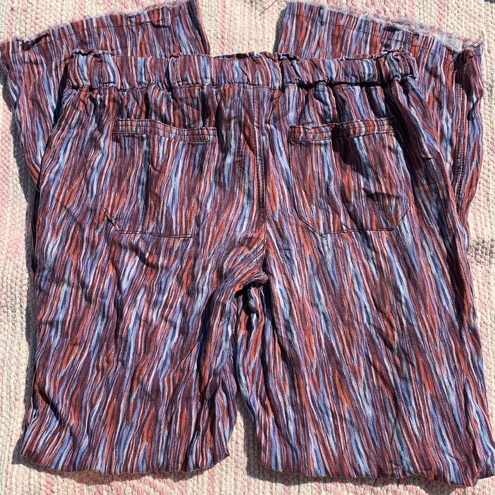 Signature studio Loose Stripes Pants sz M