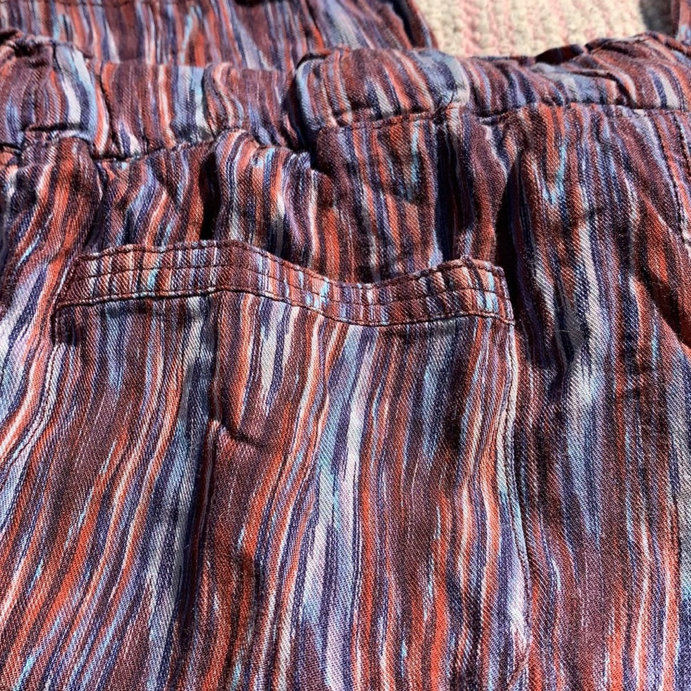 Signature studio Loose Stripes Pants sz M