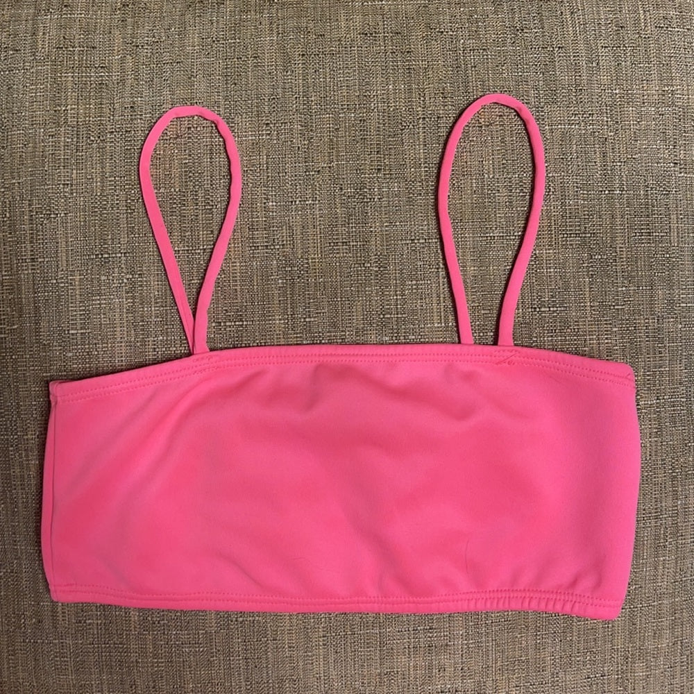 Bundle deal! 5 Bralettes! PAC sun& other brands straps tube top flower flamingos