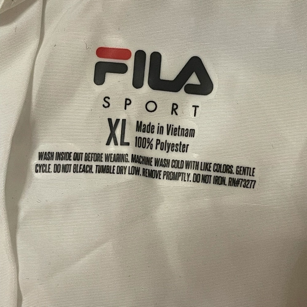 Fila sport Rain Coat size XL