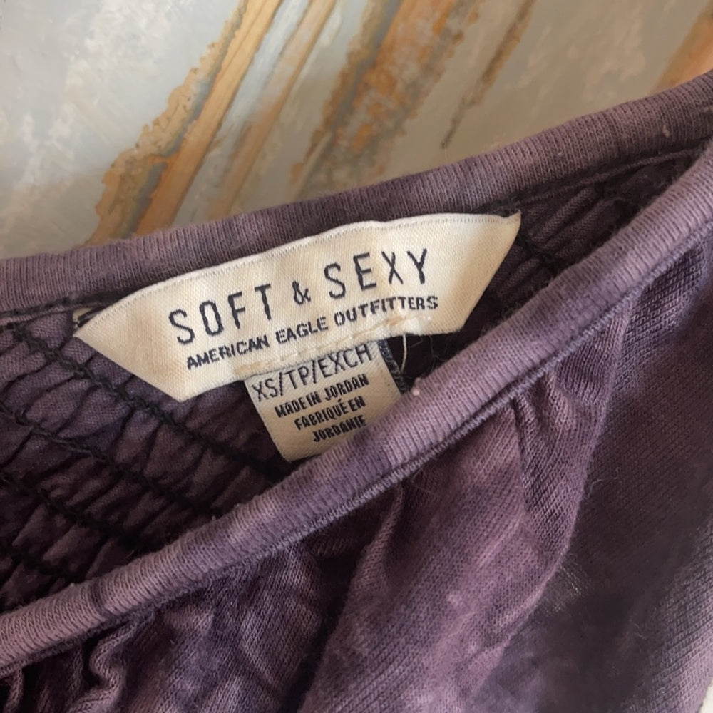 American Eagle soft and Sexy crop top size XS