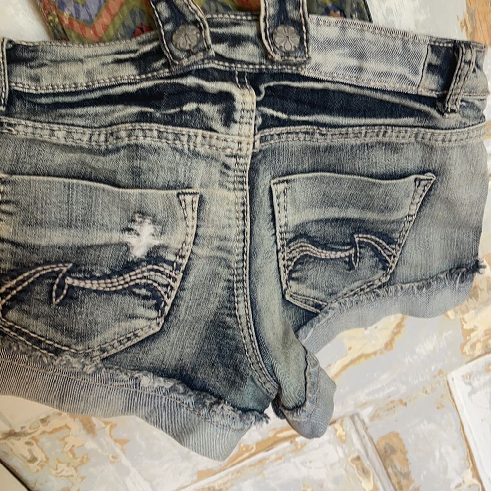 Hippie laundry short overalls sz 3