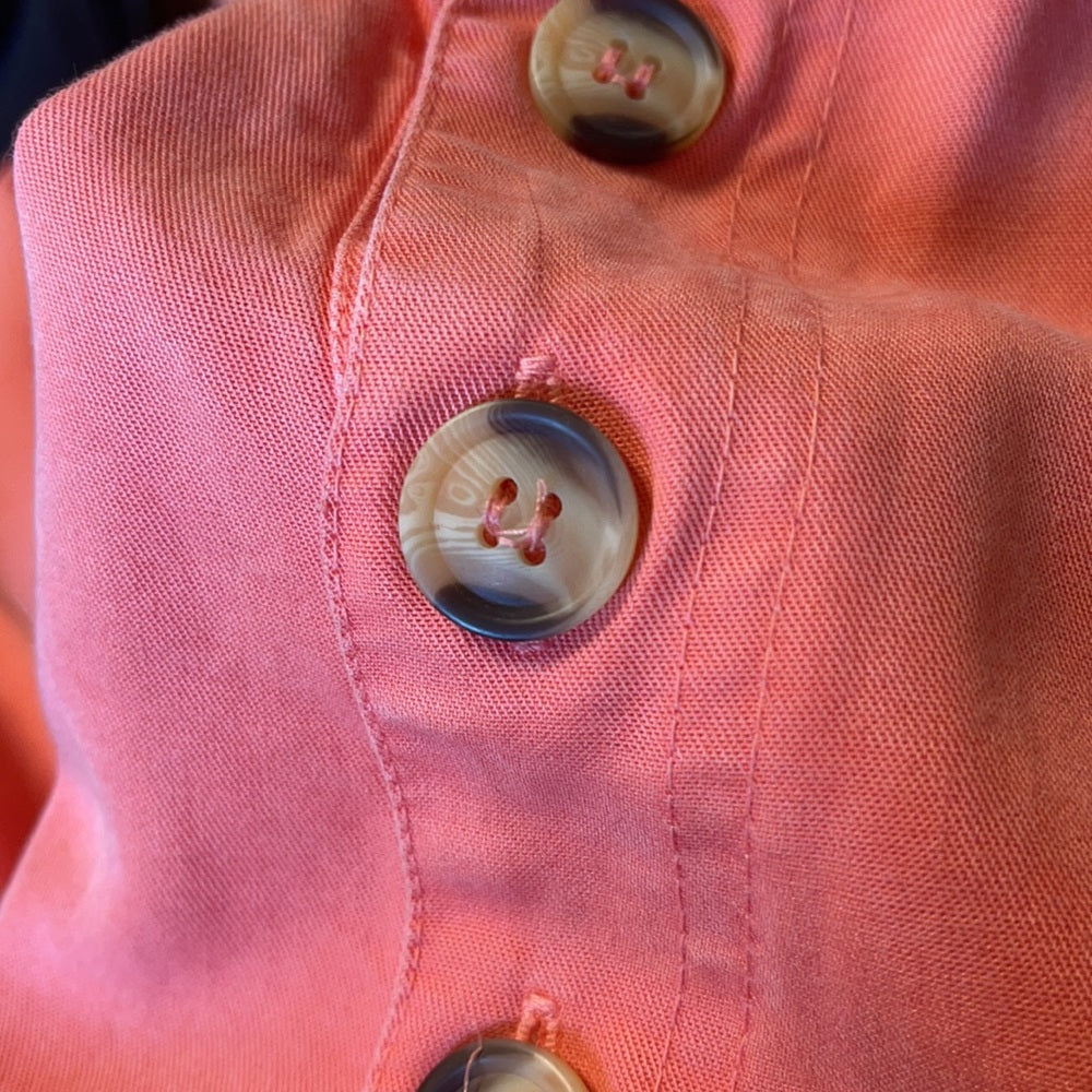 Natural Origins Maxi Dress w/Buttons size S petite