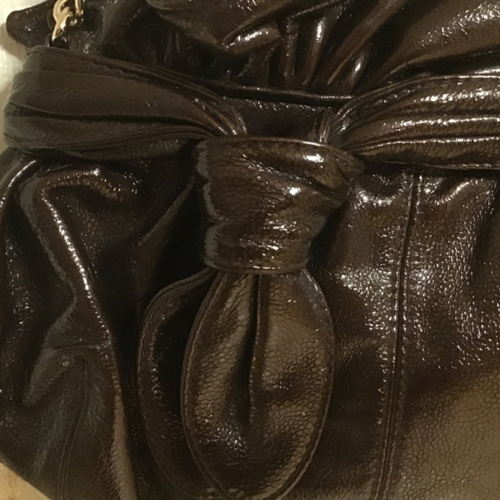 Loeffler Randall for Target handbag vintage gold metallic brown pleather