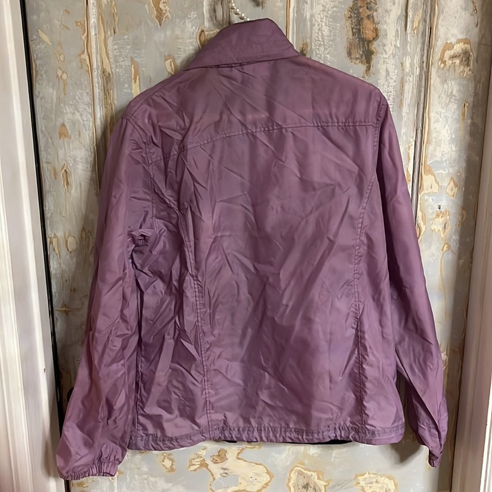 LL Bean Lavender Windbreaker Size M