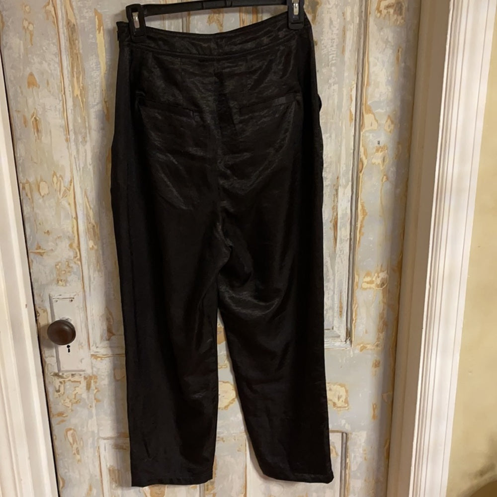 Urban Outfitters silk bomber pants with pockets sz 2