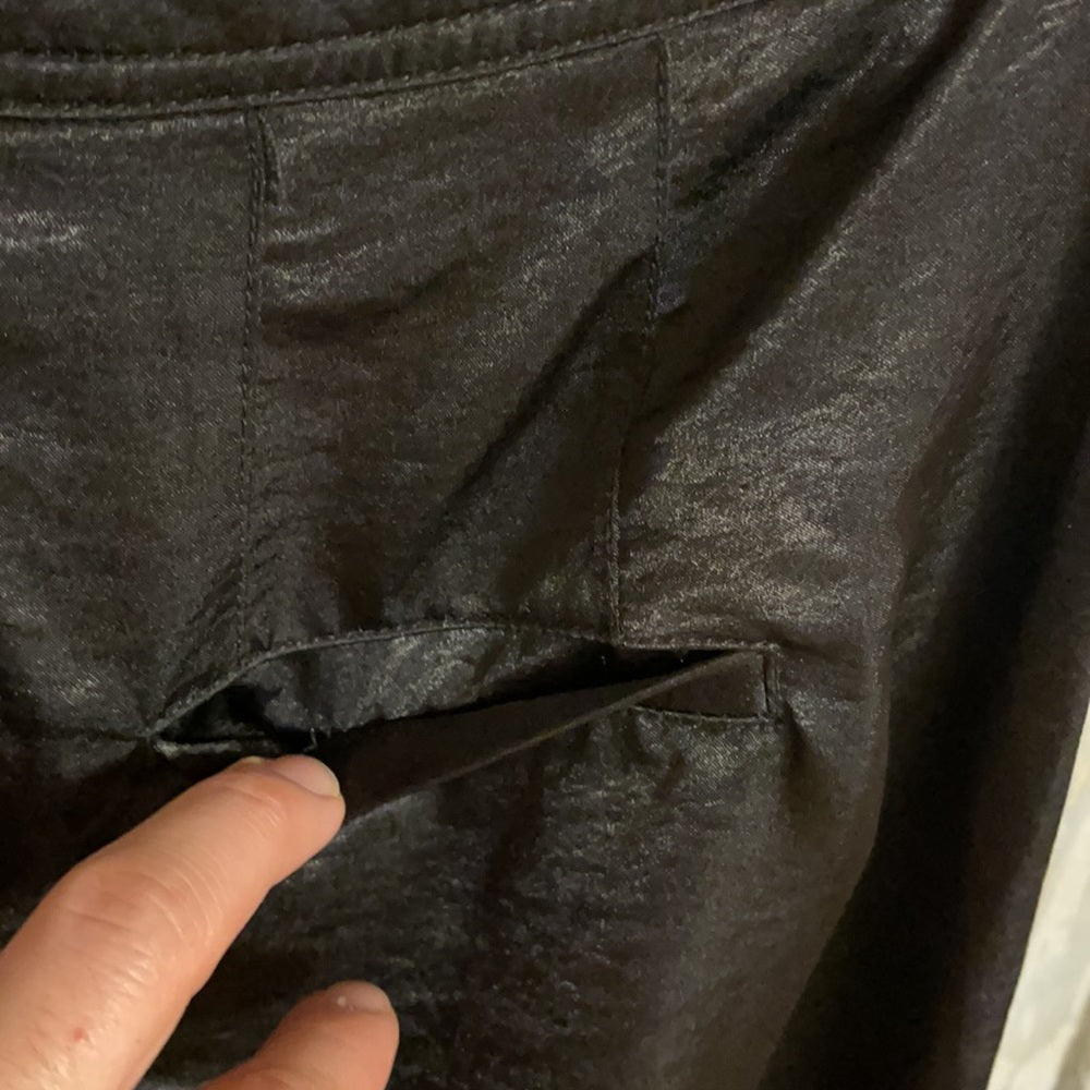 Urban Outfitters silk bomber pants with pockets sz 2