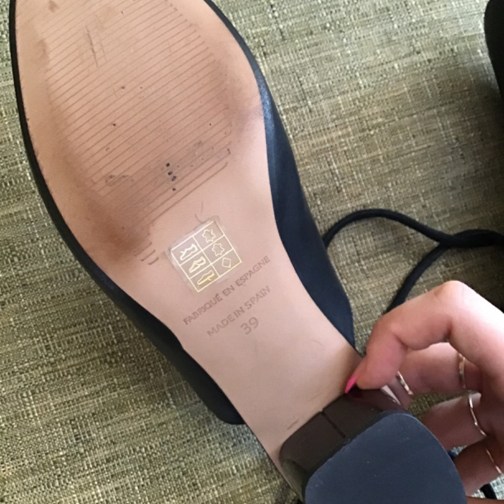 Free People high heel lace up Sz 39