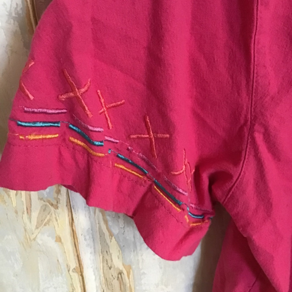 Jane Ashley pink matching two piece Sz L