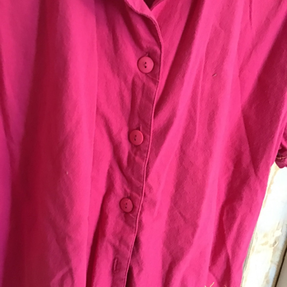 Jane Ashley pink matching two piece Sz L