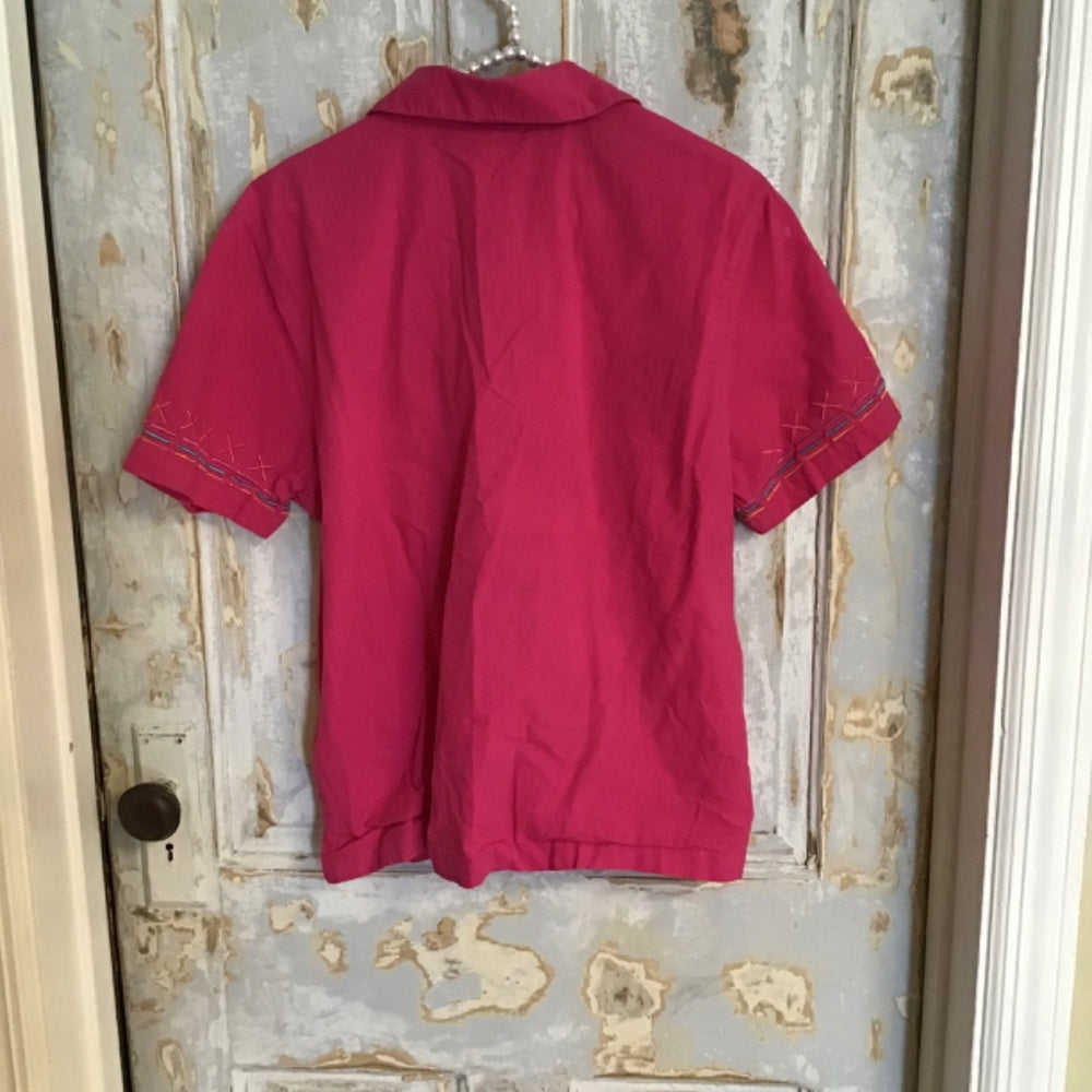 Jane Ashley pink matching two piece Sz L