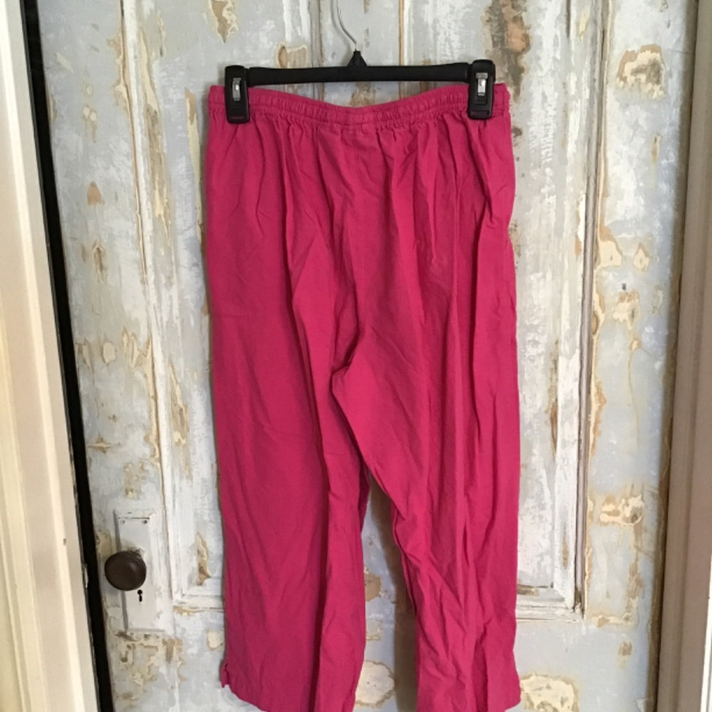 Jane Ashley pink matching two piece Sz L