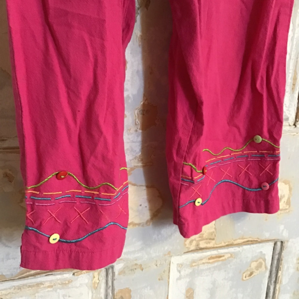 Jane Ashley pink matching two piece Sz L