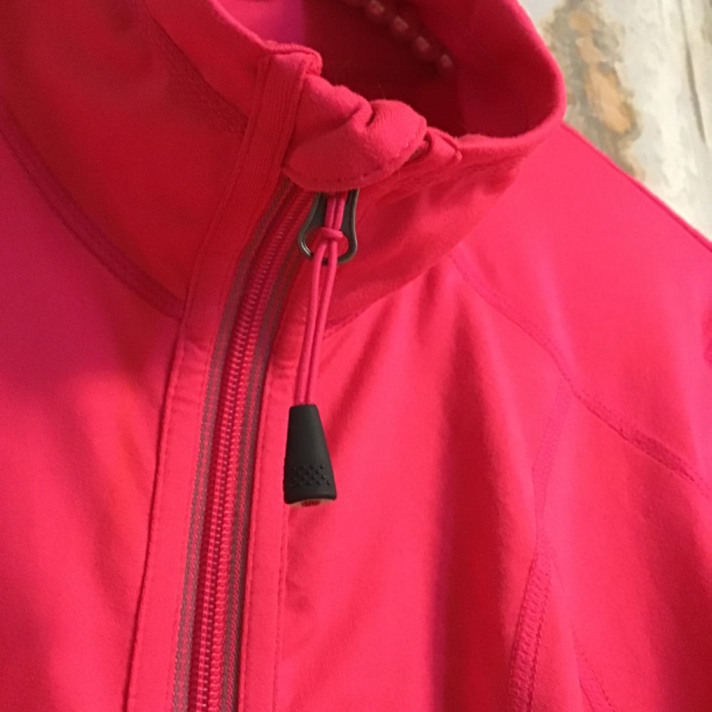 Tangerine pink sports hoodie Sz S