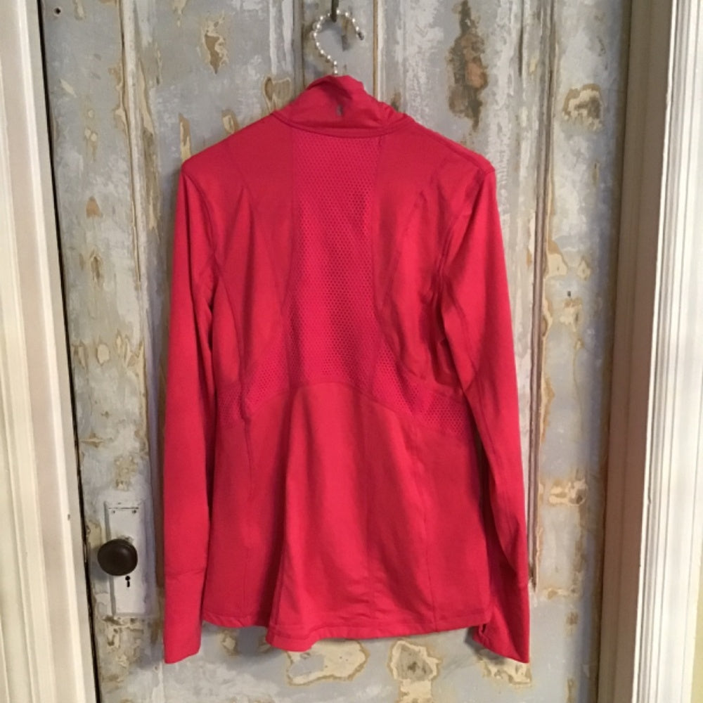Tangerine pink sports hoodie Sz S