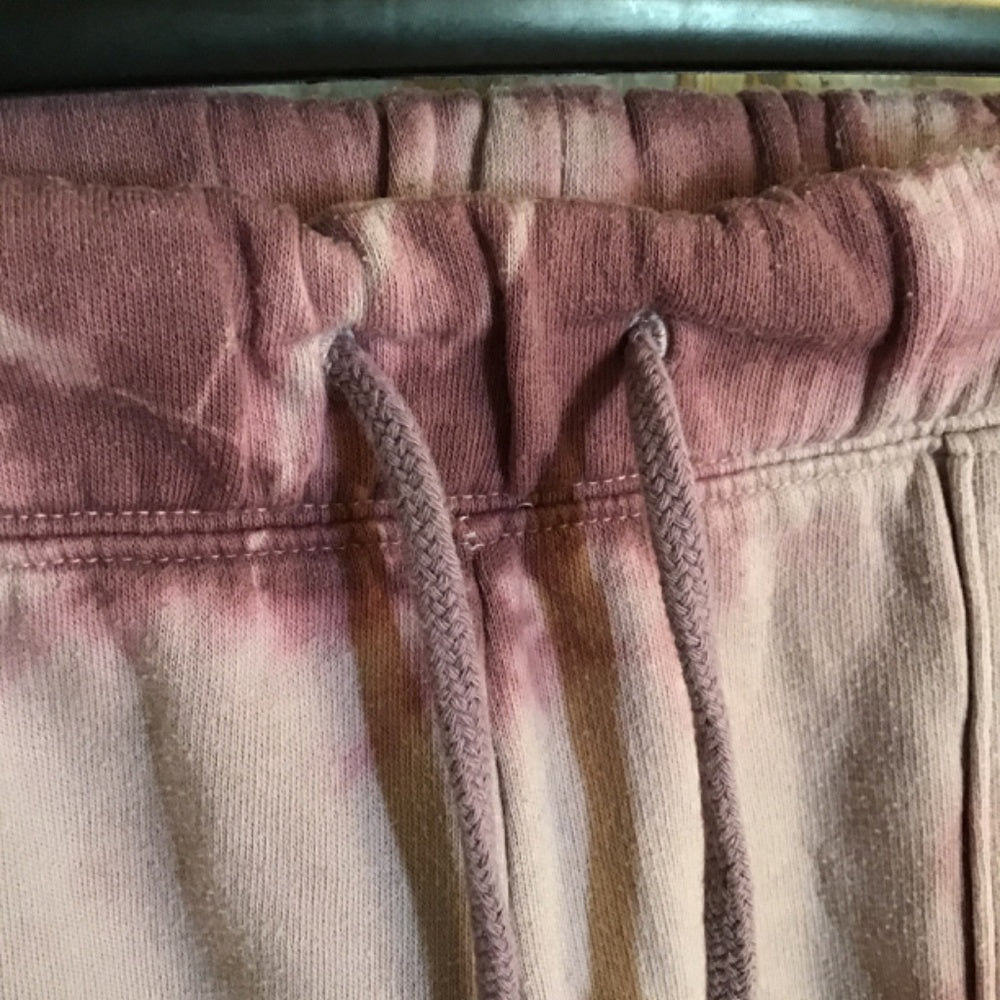 Pink tie knot joggers Sz S
