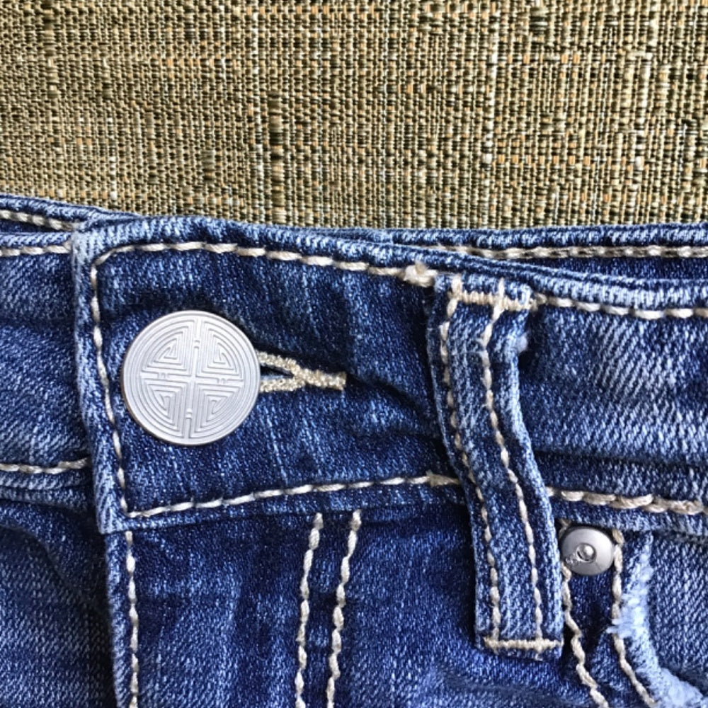 Daytrip high rise blue short Sz 23