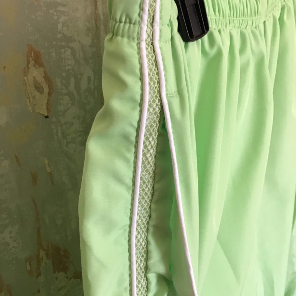 Vintage 80s Studio Works green jumpsuit Sz MP