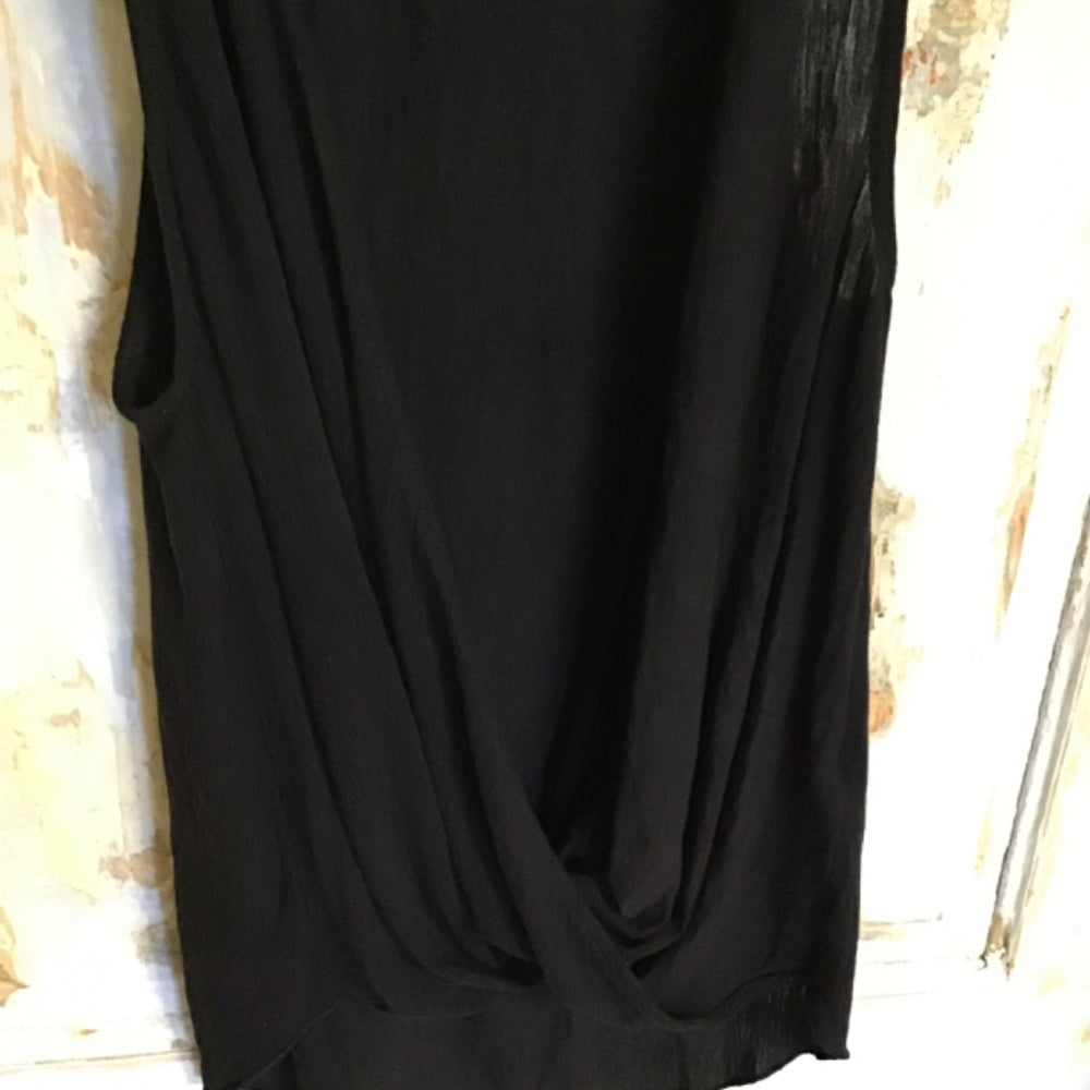 Silence + Noise black blouse size XS