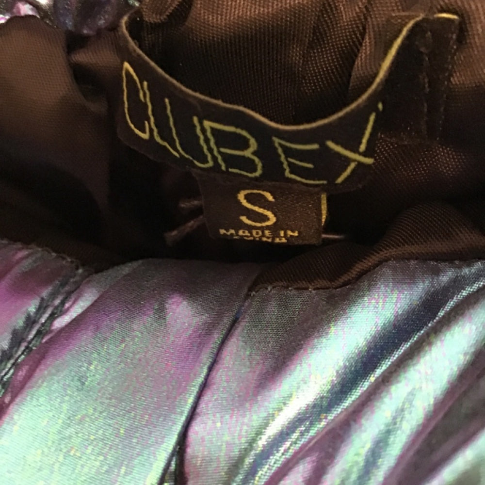 Clubexx metallic blue snow pants (Never worn) Sz S