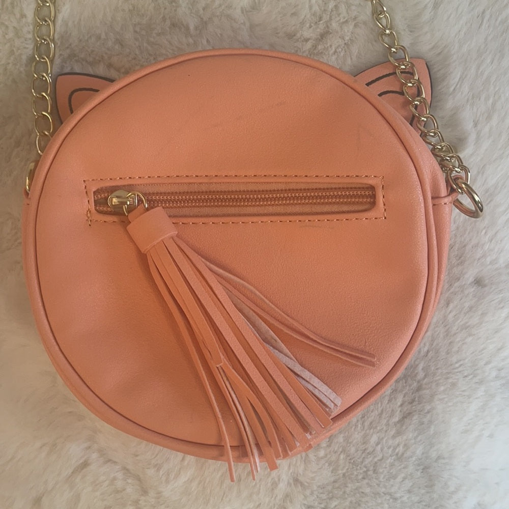 Olivia Miller handbag kitten unicorn with gold chain