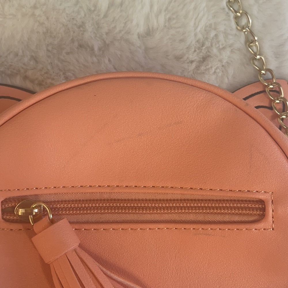 Olivia Miller handbag kitten unicorn with gold chain