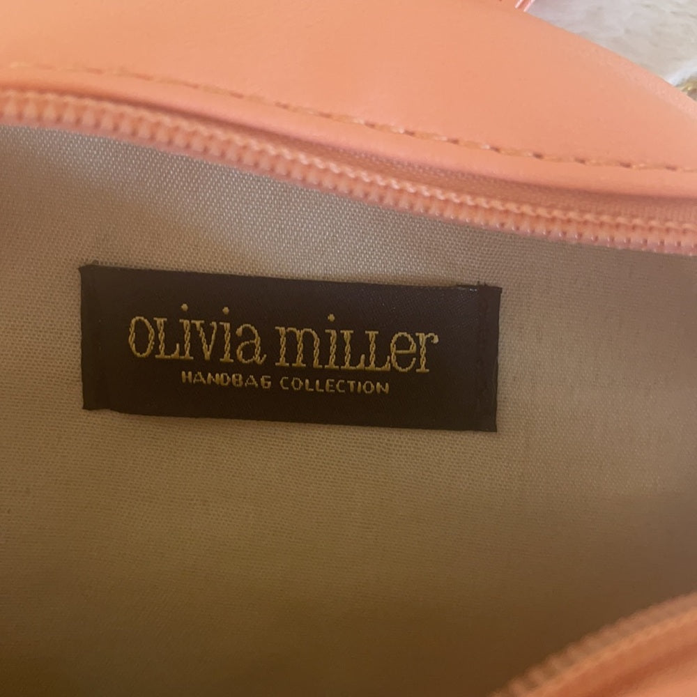 Olivia Miller handbag kitten unicorn with gold chain