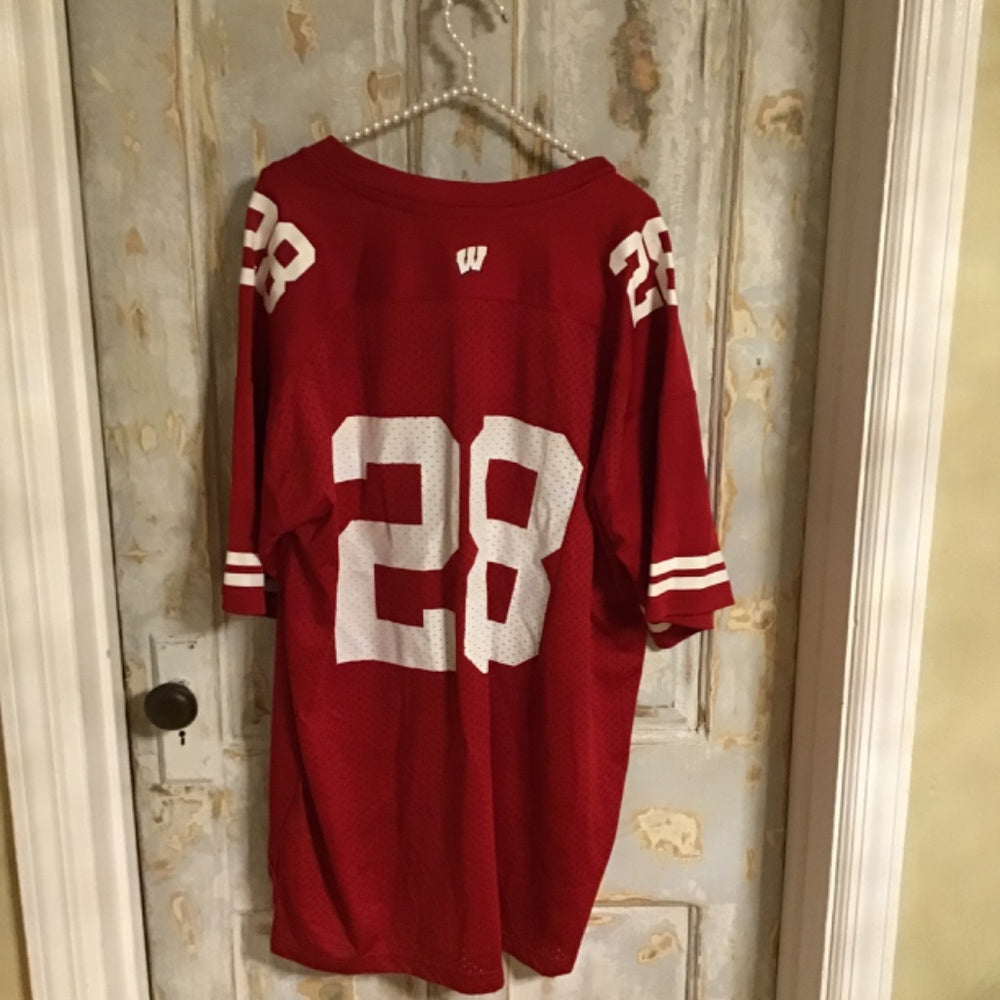 Adidas Wisconsin Badgers unisex jersey Sz 2XL