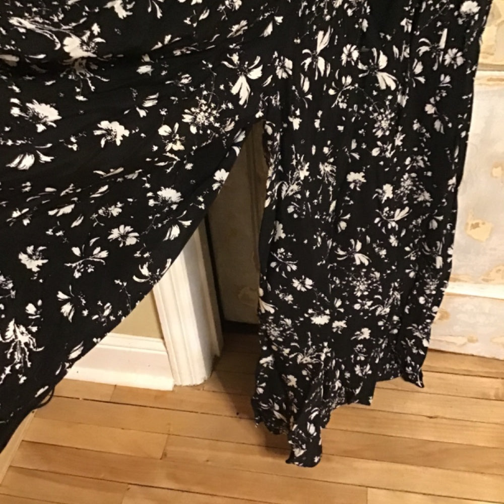 Free People black and white long dress size M