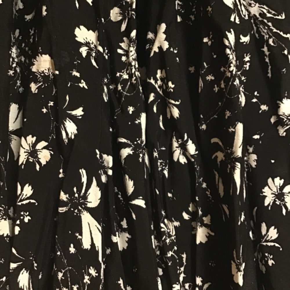 Free People black and white long dress size M