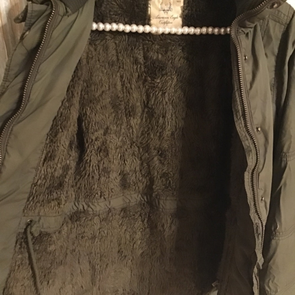 American Eagle outfitters jacket size S hunter green
